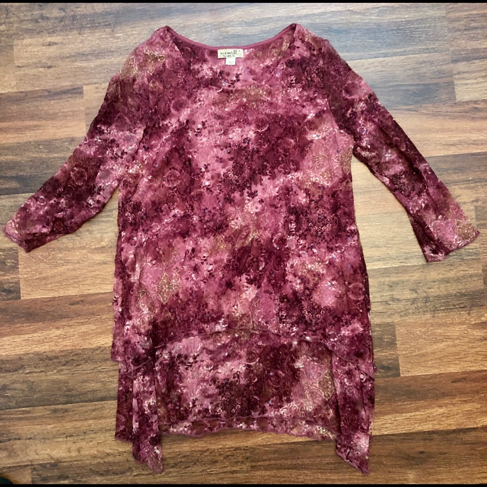 Boho 3/4 sleeve shirt